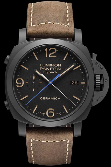 panerai luminor flyback ceramica|luminor panerai daylight price.